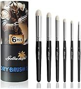 Dry Brush Miniature Painting Drybrush Set - 6PC Golden Maple Professional Modellers Miniature Pai...