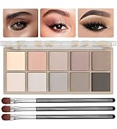 10 Colors Eyeshadow Palette Matte Naked Eye Shadow Makeup,High Pigmented, Naturing-Looking, Ultra...
