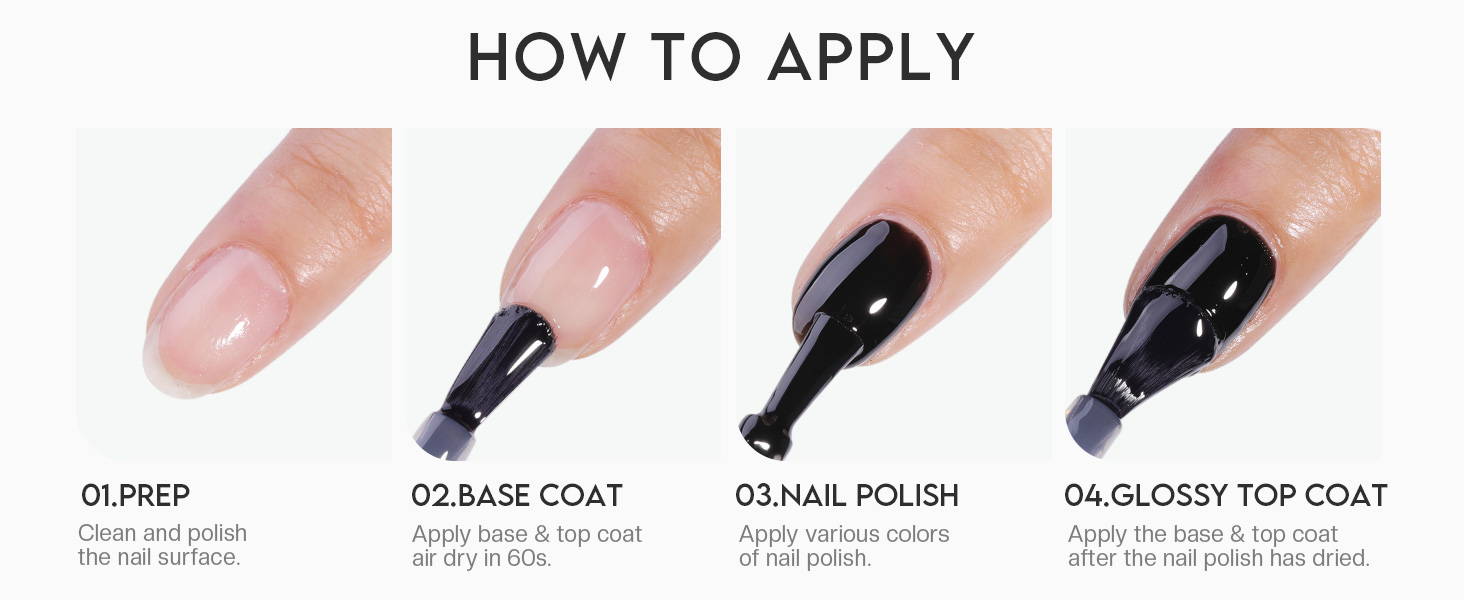 Top Coat nail polish