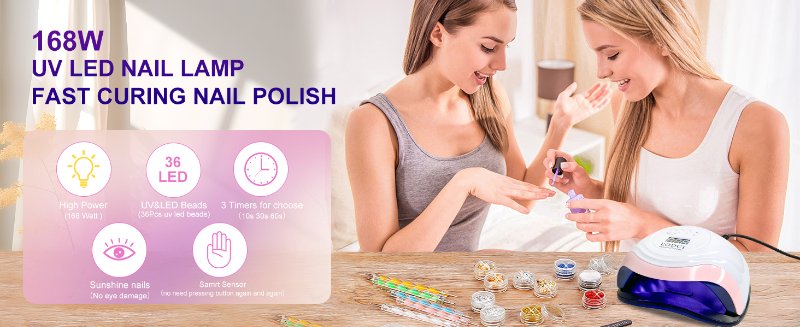 uv led nail lamp