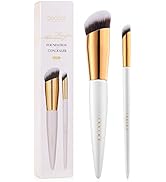 Docolor Foundation Brush and Concealer Brush Premium Synthetic Contour Makeup Brushes Perfect for...