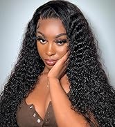water wave wigs  human hair deep wave wig curly wig deep wave curly lace front wig human hair