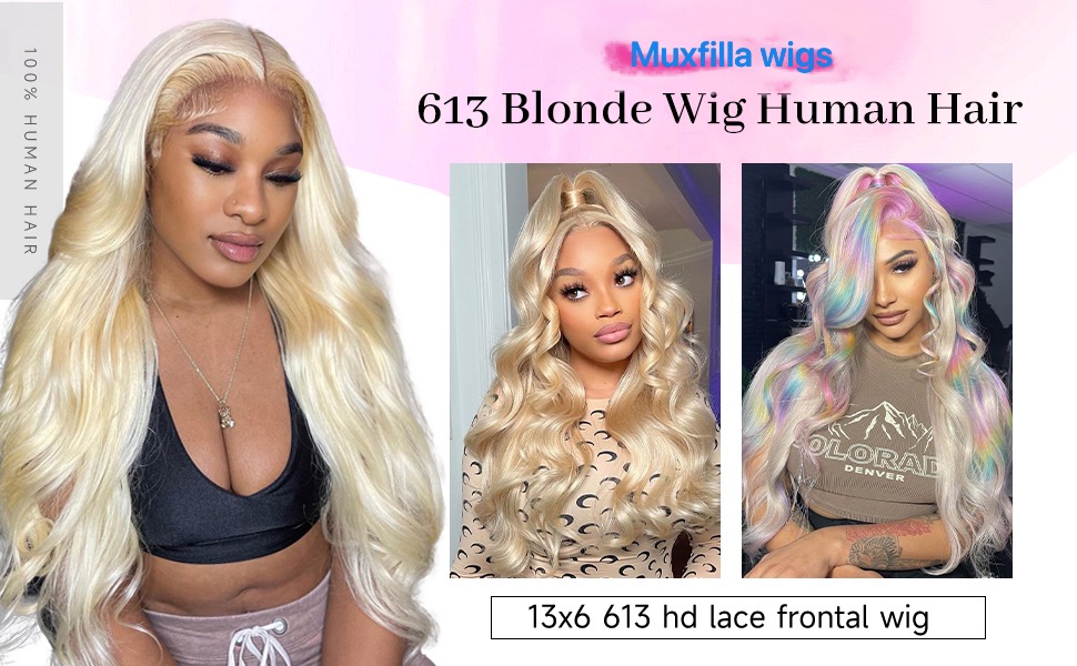 blonde long hair