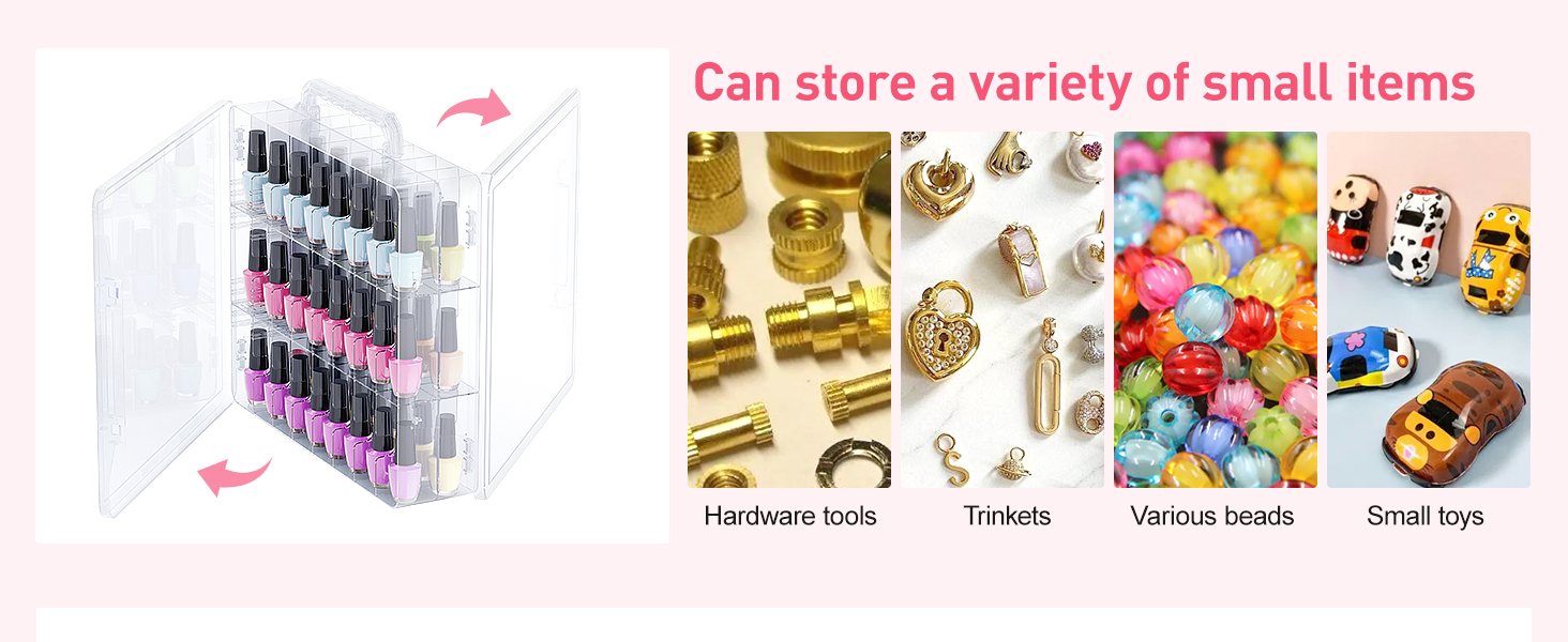 nail supplies organizer