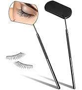 Buqikma Large Lash Mirror for Eyelash Extension Detachable Stainless Steel Eyelash Makeup Mirror ...
