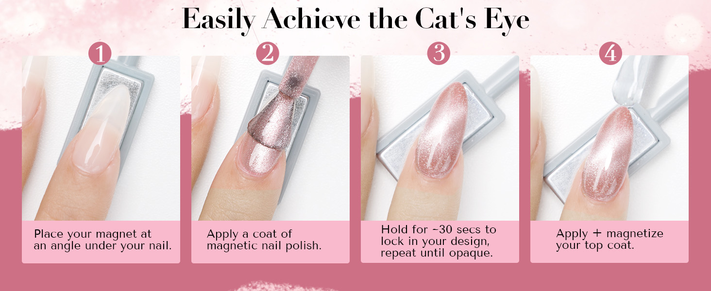 cat eye nail polish