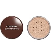 COVERGIRL Professional Loose Finishing Powder, Translucent Light Tone, Sets Makeup, Controls Shin...