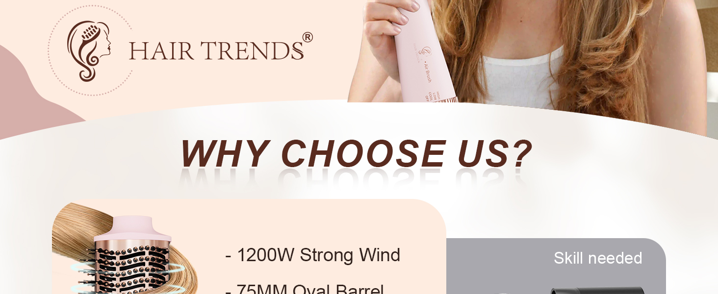 hair dryer brush blow dryer brush in one
