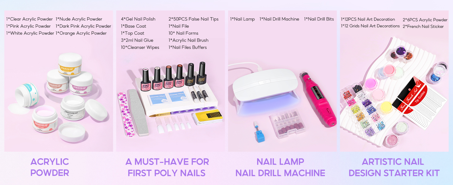 Acrylic Nail Kit