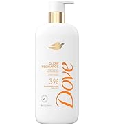 Dove Exfoliating Glow Recharge Body Wash for Soft & illuminated skin 3% brightening serum with Vi...