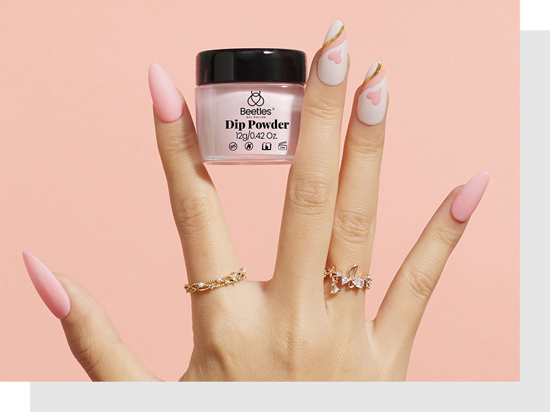 Jelly Nude Blue Gel Nail Polish