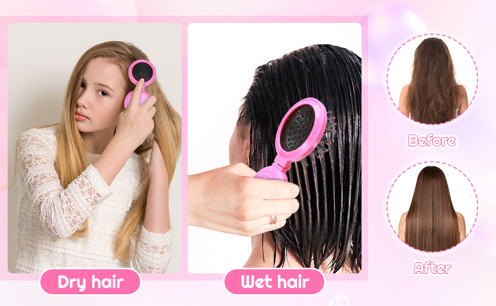 Wet and Dry Hair for Women
