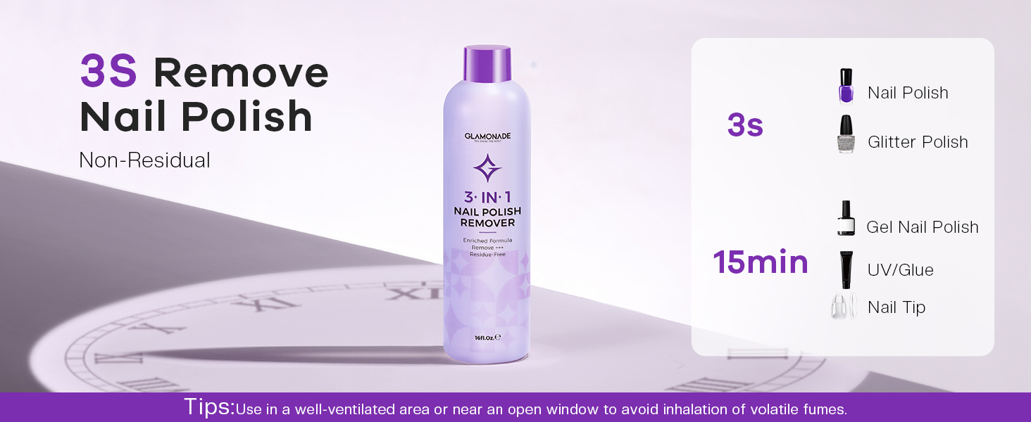 acetone nail polish remover