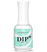 AZUREBEAUTY Dip Powder Base Coat 15 ml for Nail Dipping Powder Set French Nails Art Manicure Begi...