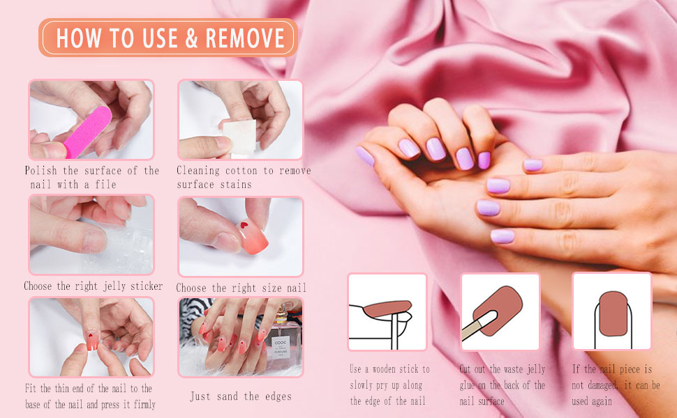 perss on nails