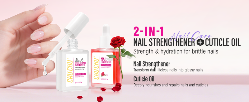 Nail Strengthener and Cuticle Oil for Women