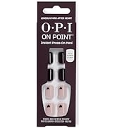 OPI On Point Press On Nails | Short Round Nail Art Press On Nails | 24 Count With Nail Glue | Lon...