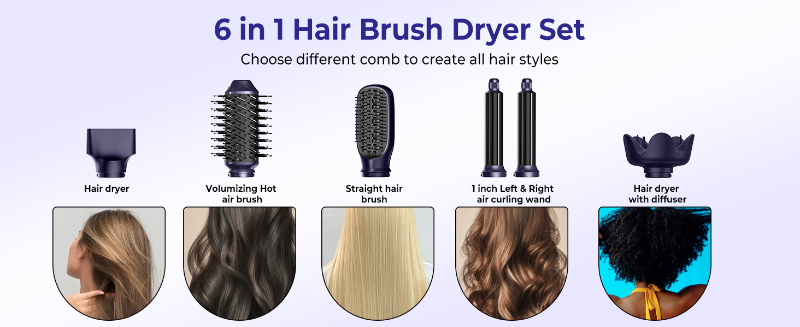 hair dryer brush