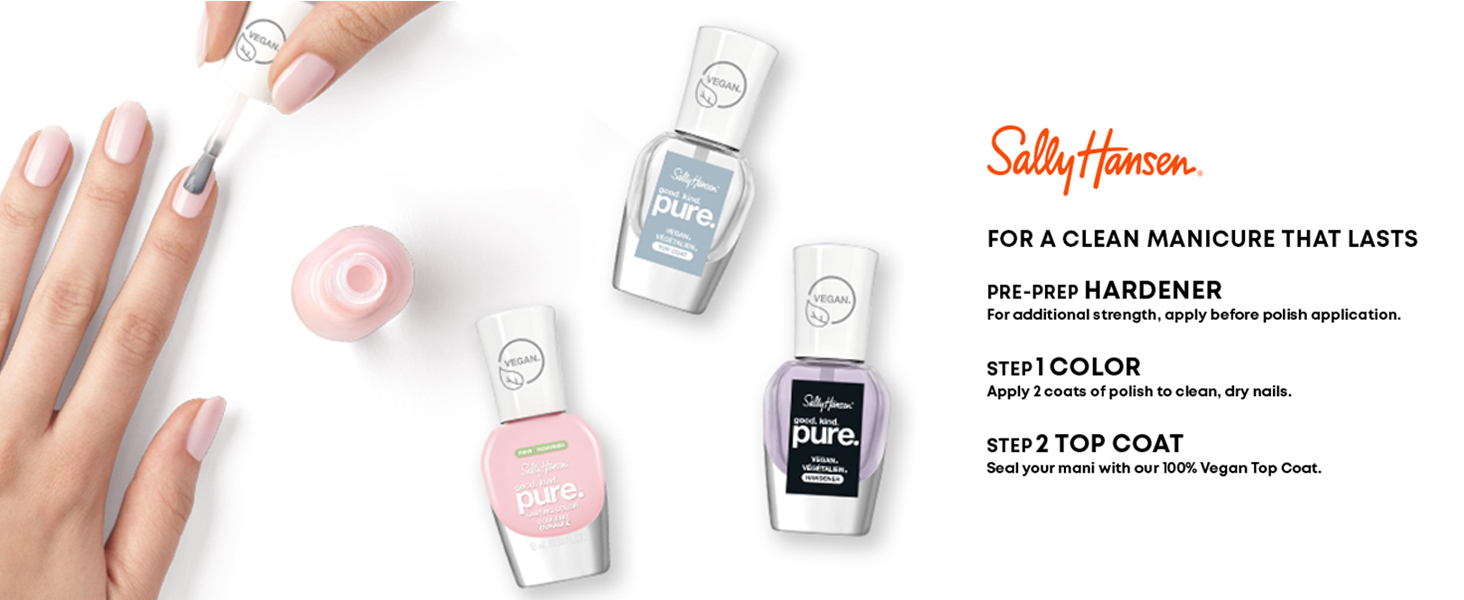 How to do a clean, lasting manicure using Sally Hansen nail polish