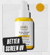 Kiehl's Better Screen UV Serum SPF 50+, invisible facial sunscreen with collagen peptide, UV filter