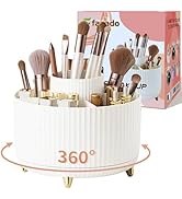 360° Rotate Makeup Brush Holder Organizer, Makeup Organizers Countertop, Makeup organization and ...