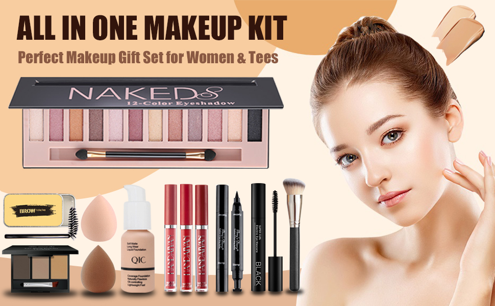 all in one makeup kit