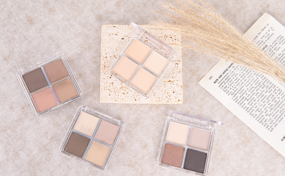 evpct Eye Shadow Quad Palette Makeup