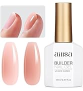 AILLSA Builder Gel Natural Nude 7 In 1 Hard Gel Polish for Nail Thickening Light Color Strengthen...