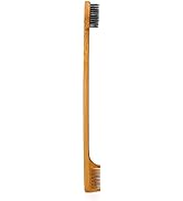 GranNaturals Edges Brush and Comb for Edge Control - Sturdy Bamboo Handle - Styling & Gentle Care...