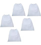Lurrose Nail Dust Suction Collector Bag Nail Suction Dust Collector Pouches Replacement Bag for N...