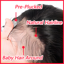 13x6 hd lace front wigs human hair