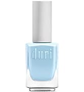 duri Nail Polish, 107S, Cloud True Blue, Pastel Blue shade, Semi Matte Finish.5 fl.oz.