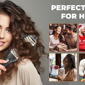 Oval Brush for Blow Drying Styling Tools for Women Round Brush blow Brushes Salon Styled Finish