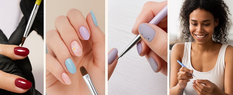 nail art brushes
