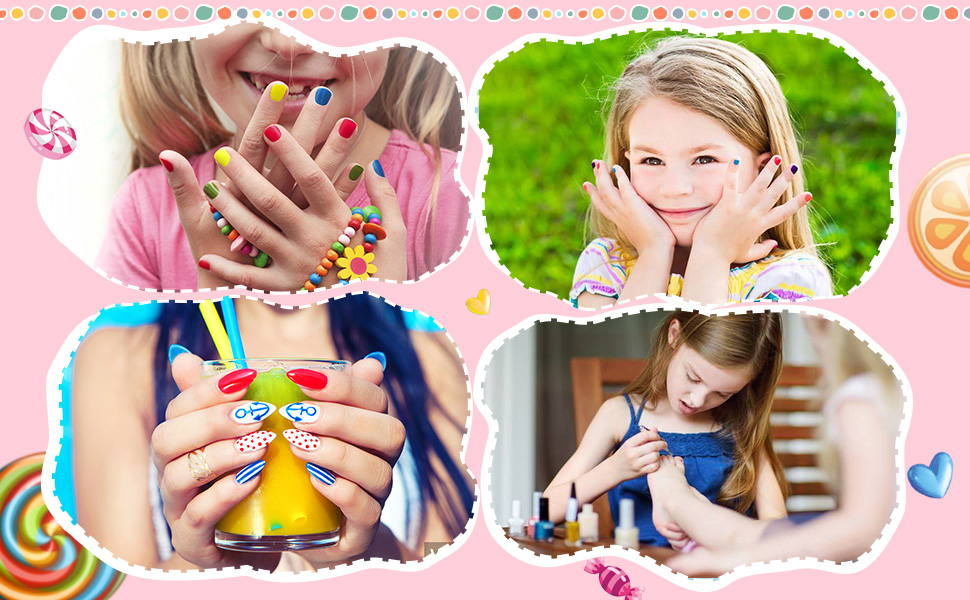 nail polish princess party favors baby nail polish non toxic infant kid nail polish