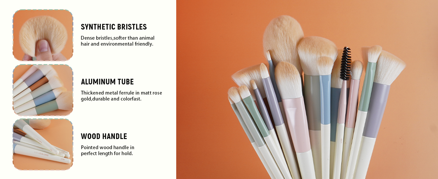 Morandi Makeup Brush Set