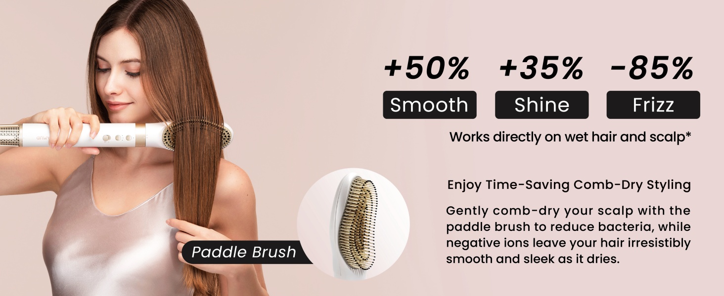 Paddle brush