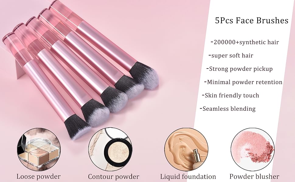 Face brushes for powder brush ，foundation brush