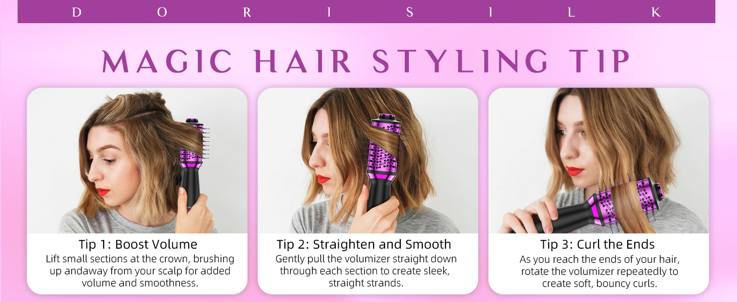 hair dryer brush for short hair