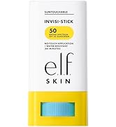 e.l.f. SKIN Suntouchable Invisi-Stick SPF 50, Clear Sunscreen For A Natural Finish, Made With Moi...