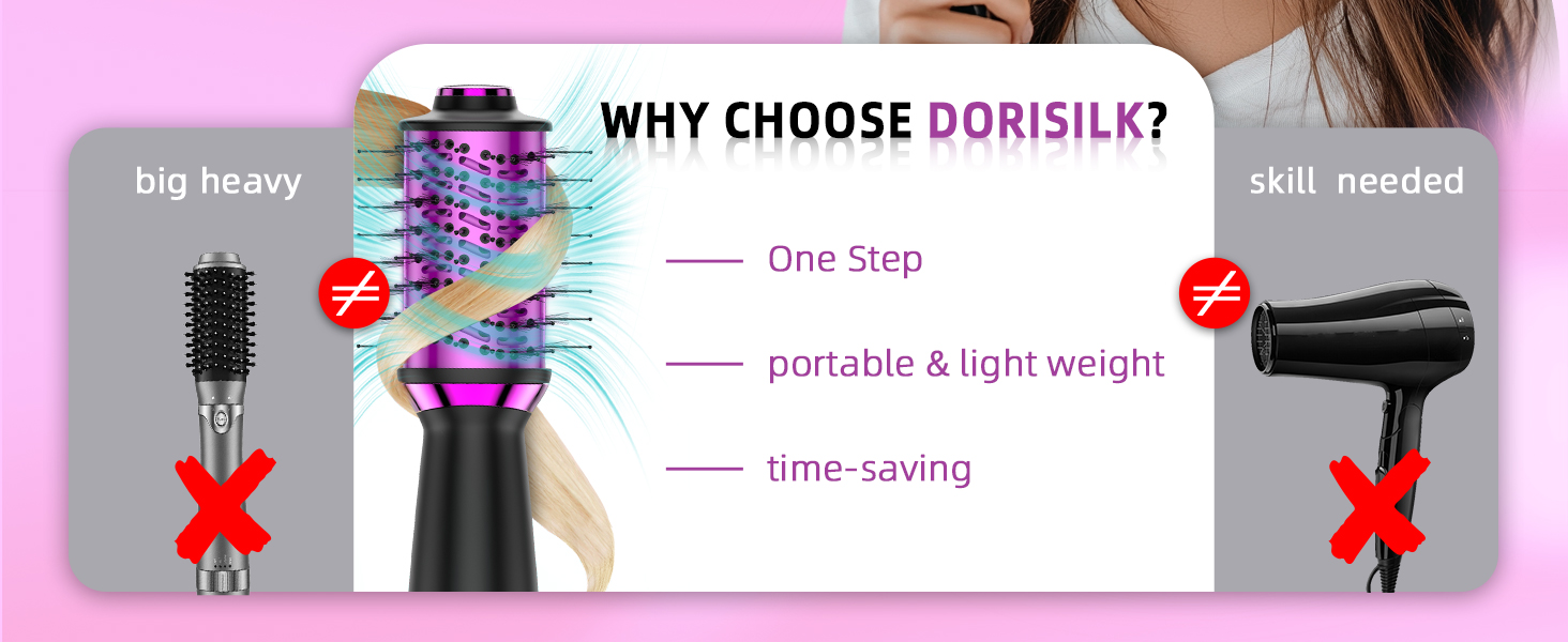 blowout brush hair dryer