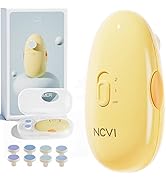 NCVI Baby Nail Trimmer Electric, Baby Nail File, Safe Baby Nail Clippers, Trim and Polish Set for...