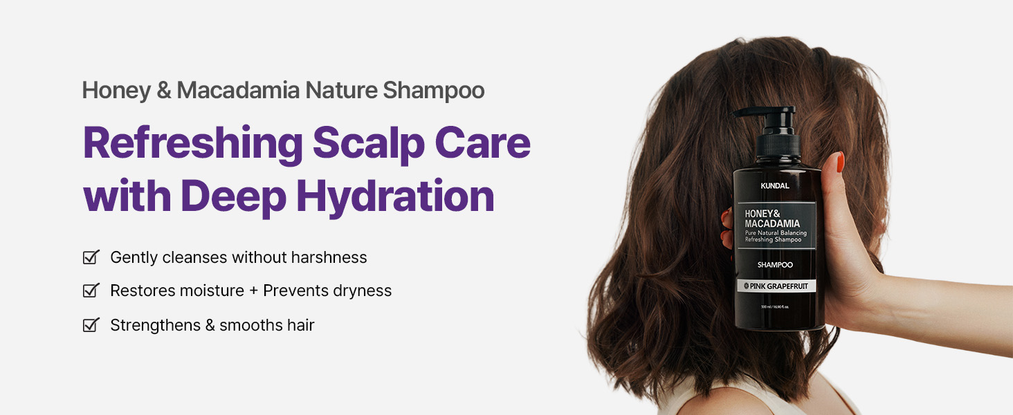 korean hair shampoo gift set kundal nature shampoo hydrating nourishment