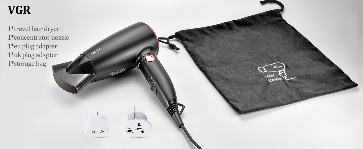 travel hair dryer