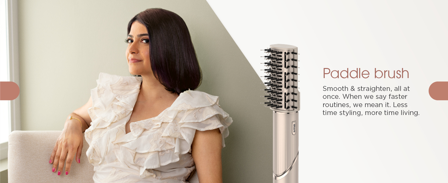 Curl-defining diffuser Your curls deserve the best. So Shark’s diffuser gives you extendable prongs