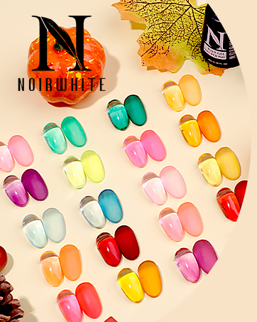 noirwhite Jelly Gel Nail Polish