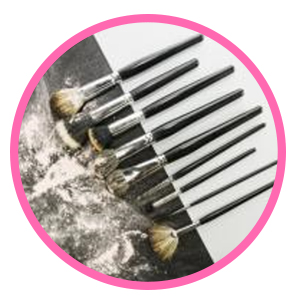 dirty brushes