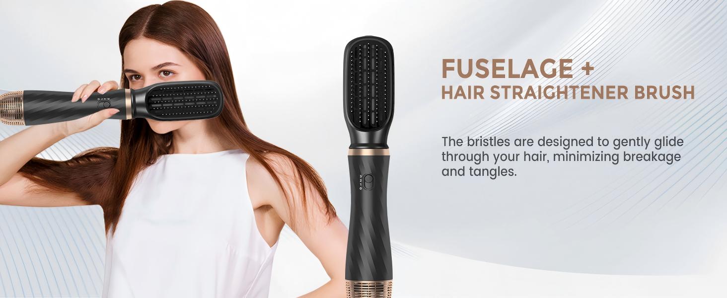 FUSELAGE+ HAIR STRAIGHTENER BRUSH