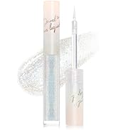 AIUEO Liquid Glitter Eyeshadow Eyeliner Korean Eye Glitter Makeup Long Lasting Shimmer Eyeshadow ...