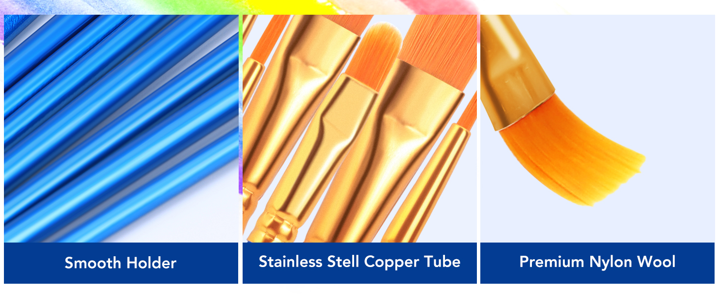 craft paint brushes set